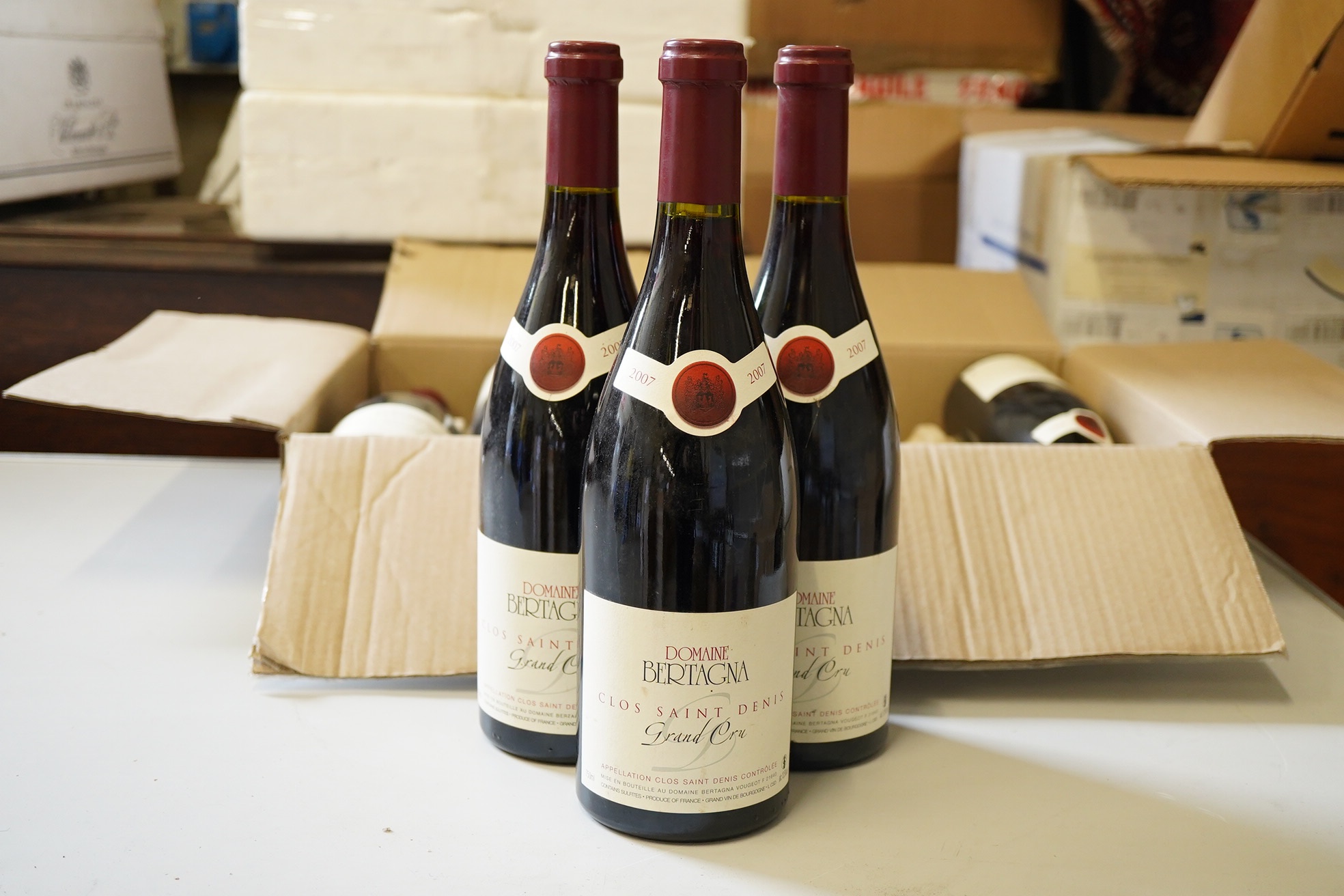 Domaine Bertagna, Clos Saint-Denis Grand Cru, 2007
